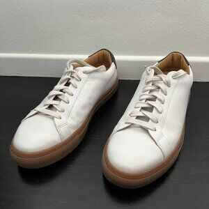 Thursday Boots - Legacy White Leather Sneakers - Size 9